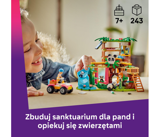 LEGO Friends 42648 Opieka nad pandami w rezerwacie - 1331622 - zdjęcie 4